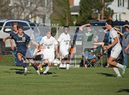 Thumbnail 1 in Maloney vs Newington (CIAC Class LL First Round) photogallery.