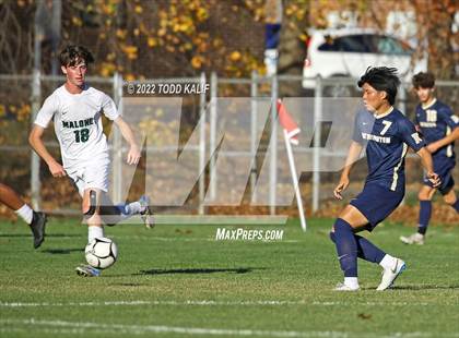 Thumbnail 1 in Maloney vs Newington (CIAC Class LL First Round) photogallery.