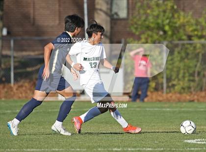 Thumbnail 1 in Maloney vs Newington (CIAC Class LL First Round) photogallery.