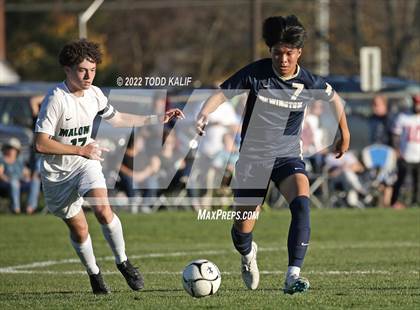 Thumbnail 1 in Maloney vs Newington (CIAC Class LL First Round) photogallery.