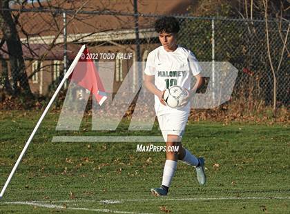 Thumbnail 1 in Maloney vs Newington (CIAC Class LL First Round) photogallery.