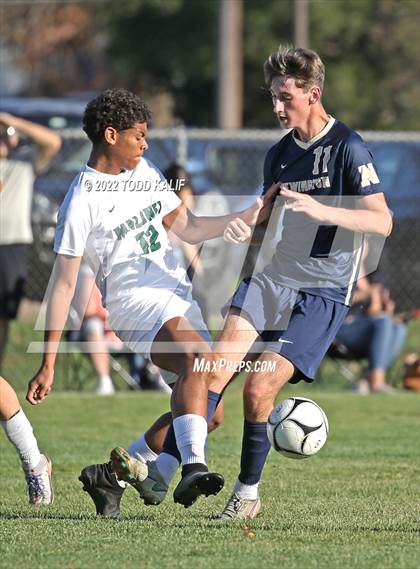 Thumbnail 1 in Maloney vs Newington (CIAC Class LL First Round) photogallery.