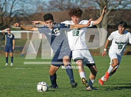 Thumbnail 1 in Maloney vs Newington (CIAC Class LL First Round) photogallery.