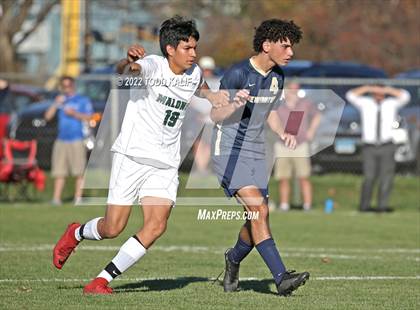 Thumbnail 1 in Maloney vs Newington (CIAC Class LL First Round) photogallery.