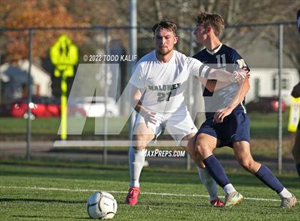 Thumbnail 1 in Maloney vs Newington (CIAC Class LL First Round) photogallery.