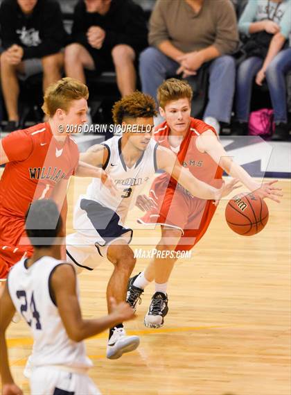 Thumbnail 2 in Apollo vs. Williams Field (Hoopin it up at the Arena) photogallery.