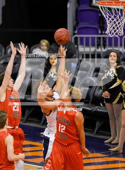 Thumbnail 2 in Apollo vs. Williams Field (Hoopin it up at the Arena) photogallery.