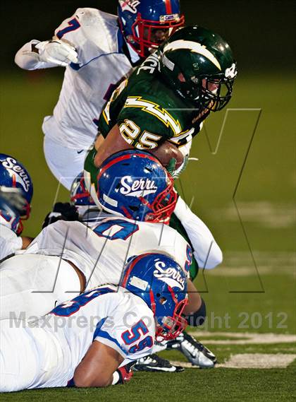 Thumbnail 2 in Edison vs. Serra (CIF SoCal Regional D2 Final) photogallery.