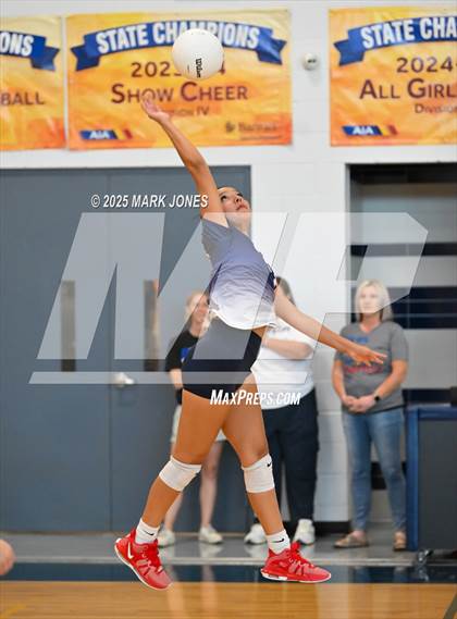 Thumbnail 1 in North Valley Christian Academy vs. Red Rock photogallery.