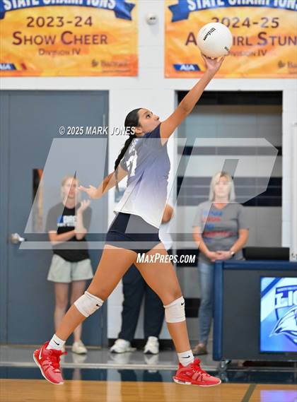Thumbnail 2 in North Valley Christian Academy vs. Red Rock photogallery.