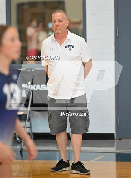 Thumbnail 1 in North Valley Christian Academy vs. Red Rock photogallery.