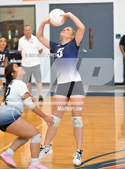 Thumbnail 1 in North Valley Christian Academy vs. Red Rock photogallery.