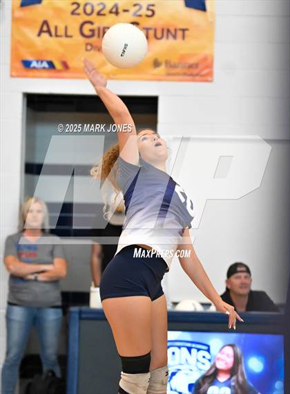 Thumbnail 2 in North Valley Christian Academy vs. Red Rock photogallery.