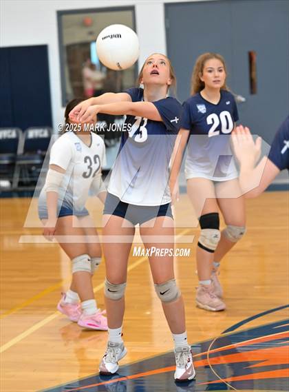 Thumbnail 1 in North Valley Christian Academy vs. Red Rock photogallery.