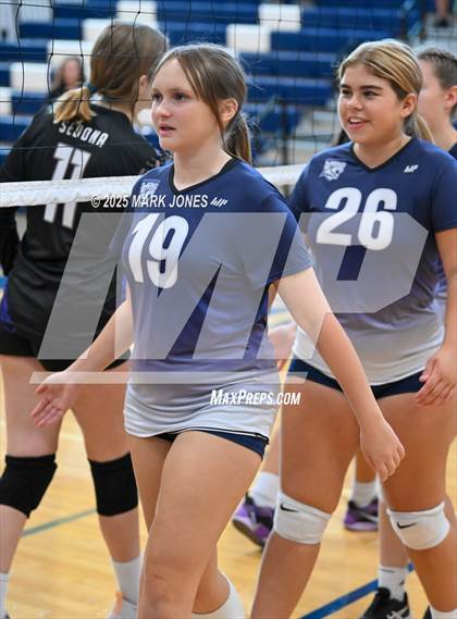 Thumbnail 1 in North Valley Christian Academy vs. Red Rock photogallery.