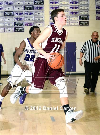 Thumbnail 2 in Scarsdale vs New Rochelle (Section 1 First Round Playoff) photogallery.