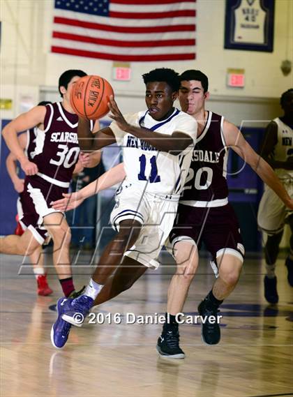 Thumbnail 3 in Scarsdale vs New Rochelle (Section 1 First Round Playoff) photogallery.