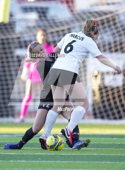 Thumbnail 2 in Marcus vs Guyer (UIL 6A Bi-District Playoff) photogallery.
