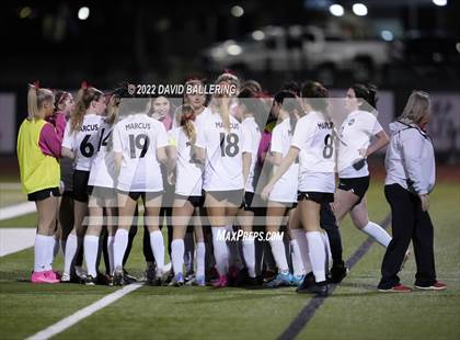 Thumbnail 2 in Marcus vs Guyer (UIL 6A Bi-District Playoff) photogallery.