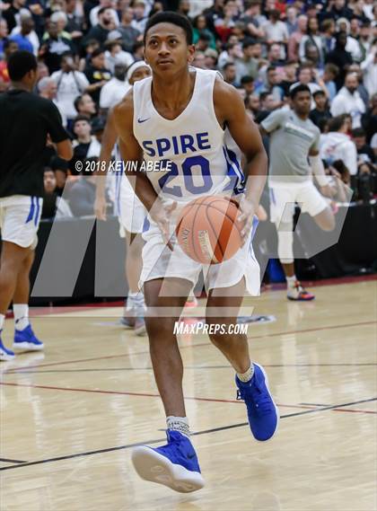 Thumbnail 2 in SPIRE Institute vs Bella Vista Prep (Hoophall West) photogallery.
