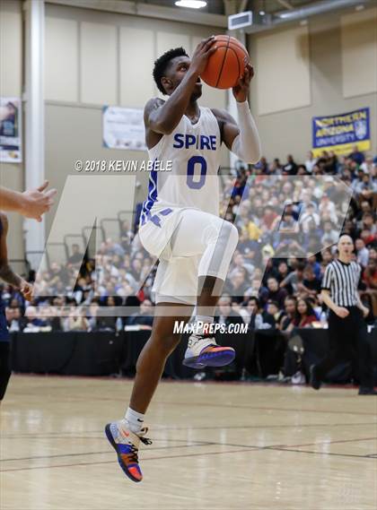 Thumbnail 2 in SPIRE Institute vs Bella Vista Prep (Hoophall West) photogallery.