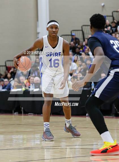 Thumbnail 2 in SPIRE Institute vs Bella Vista Prep (Hoophall West) photogallery.