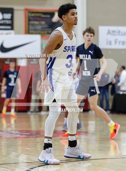 Thumbnail 3 in SPIRE Institute vs Bella Vista Prep (Hoophall West) photogallery.