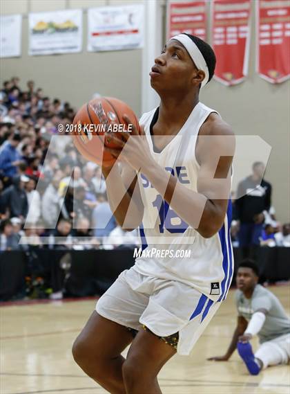 Thumbnail 2 in SPIRE Institute vs Bella Vista Prep (Hoophall West) photogallery.