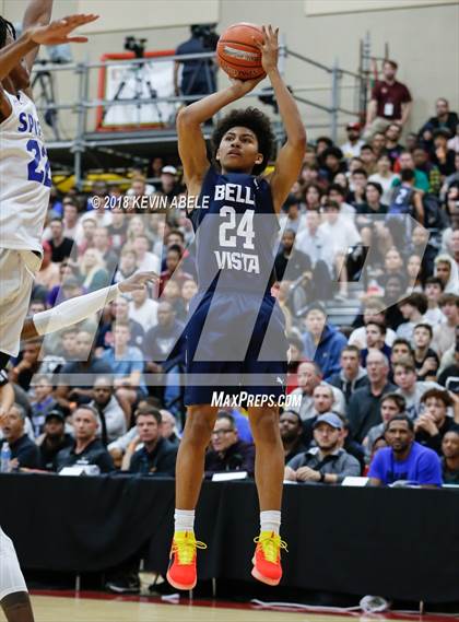 Thumbnail 2 in SPIRE Institute vs Bella Vista Prep (Hoophall West) photogallery.