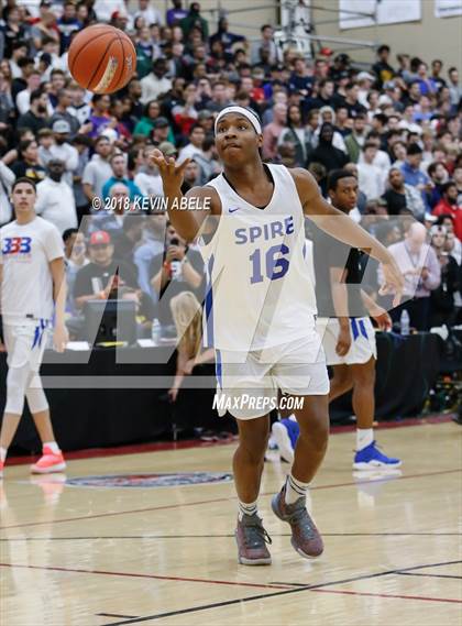 Thumbnail 1 in SPIRE Institute vs Bella Vista Prep (Hoophall West) photogallery.