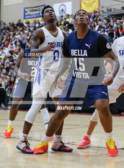 Thumbnail 2 in SPIRE Institute vs Bella Vista Prep (Hoophall West) photogallery.