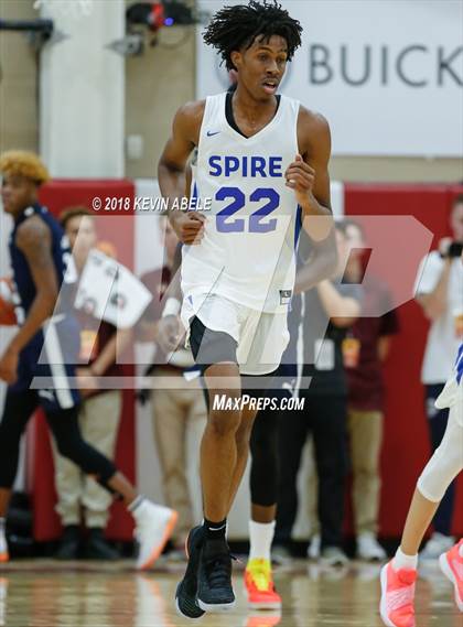 Thumbnail 1 in SPIRE Institute vs Bella Vista Prep (Hoophall West) photogallery.