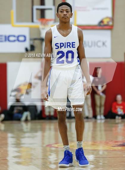 Thumbnail 3 in SPIRE Institute vs Bella Vista Prep (Hoophall West) photogallery.