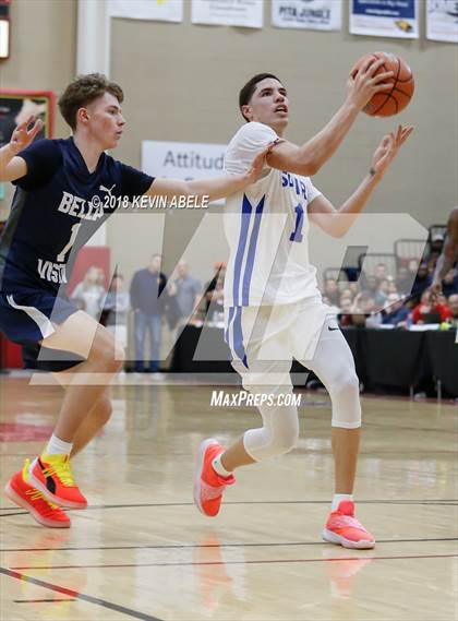 Thumbnail 1 in SPIRE Institute vs Bella Vista Prep (Hoophall West) photogallery.