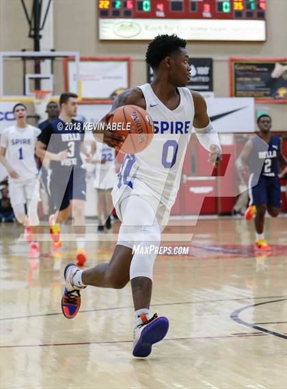 Thumbnail 3 in SPIRE Institute vs Bella Vista Prep (Hoophall West) photogallery.