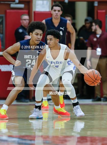 Thumbnail 3 in SPIRE Institute vs Bella Vista Prep (Hoophall West) photogallery.