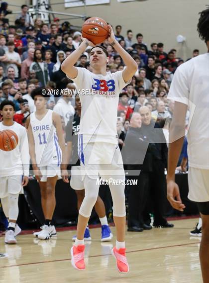 Thumbnail 2 in SPIRE Institute vs Bella Vista Prep (Hoophall West) photogallery.