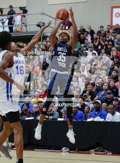 Thumbnail 3 in SPIRE Institute vs Bella Vista Prep (Hoophall West) photogallery.