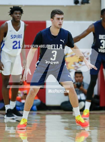 Thumbnail 3 in SPIRE Institute vs Bella Vista Prep (Hoophall West) photogallery.
