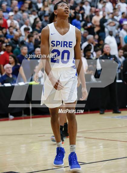 Thumbnail 3 in SPIRE Institute vs Bella Vista Prep (Hoophall West) photogallery.