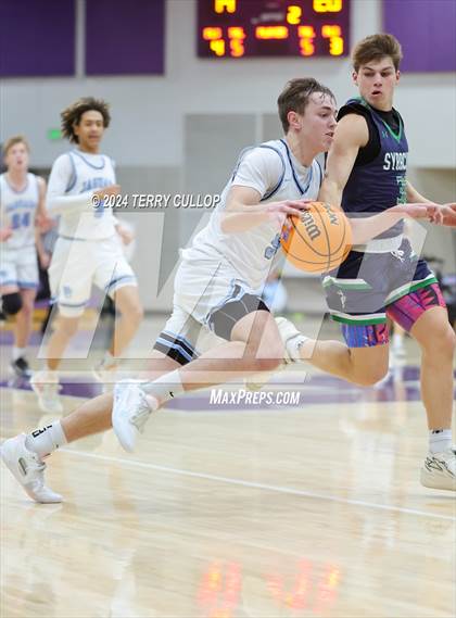Thumbnail 2 in West Jordan vs. Syracuse (Riverton Holiday Tournament) photogallery.