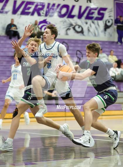 Thumbnail 1 in West Jordan vs. Syracuse (Riverton Holiday Tournament) photogallery.