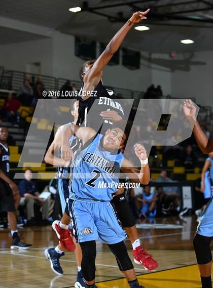 Thumbnail 3 in Etiwanda vs. Centennial (The Classic at Damien) photogallery.