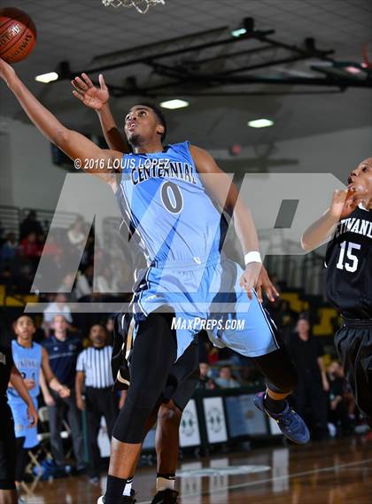 Thumbnail 3 in Etiwanda vs. Centennial (The Classic at Damien) photogallery.