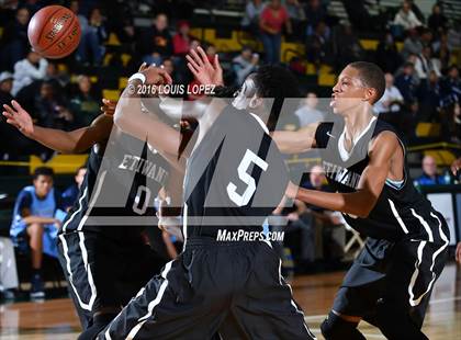 Thumbnail 1 in Etiwanda vs. Centennial (The Classic at Damien) photogallery.