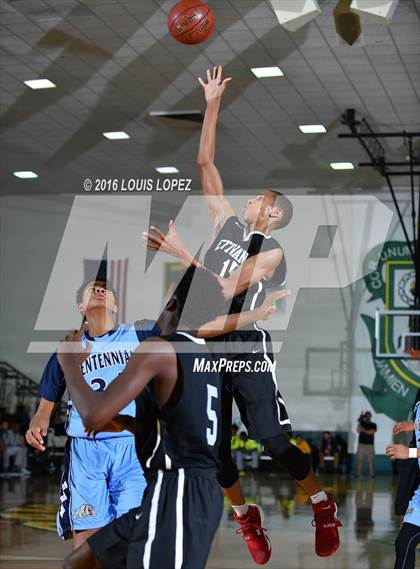 Thumbnail 3 in Etiwanda vs. Centennial (The Classic at Damien) photogallery.