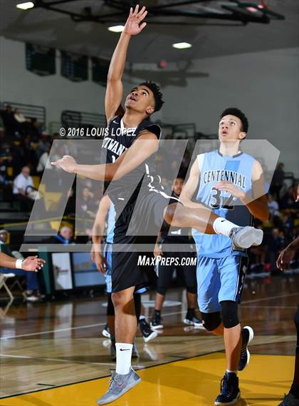 Thumbnail 3 in Etiwanda vs. Centennial (The Classic at Damien) photogallery.