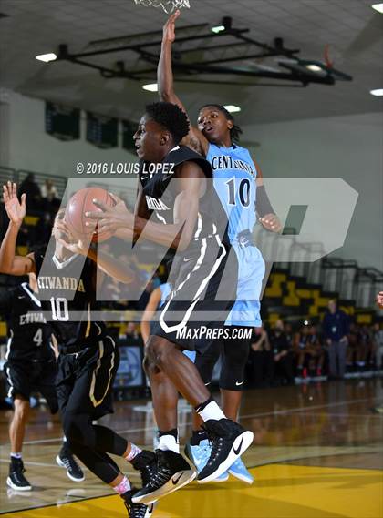 Thumbnail 1 in Etiwanda vs. Centennial (The Classic at Damien) photogallery.