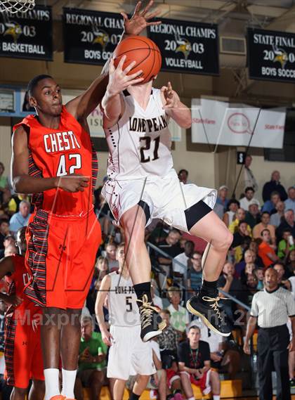 Thumbnail 2 in Lone Peak vs. Chester (City of Palms Classic) photogallery.