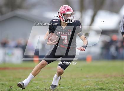 Thumbnail 3 in Brown County vs Calhoun/Brussels (IHSA 1A State Semifinal) photogallery.